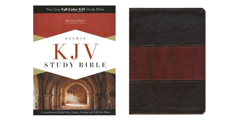 Holman KJV Study Bible Saddle Brown LeatherTouch Indexed Review